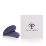 Circadia Blue Aventurine Gua Sha Stone w/Circadia Logo