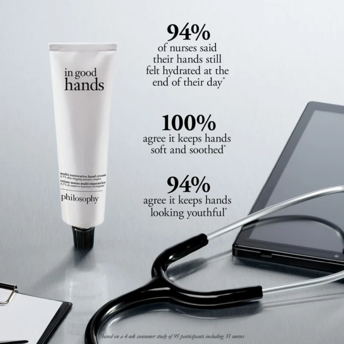 Philosophy In Good Hands Multi-Restorative Hand Cream - Fragrance Free - Image 4