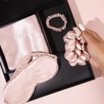 Blissy Silk Dream Gift Set: Standard - Pink - Image 3