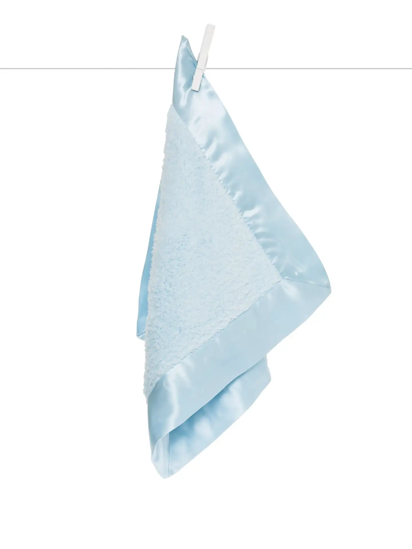 103412-112445-Chenille-Satin-Baby-Blanky-Blue-1-2000x Chenille Satin™ & Plush Mini Blanky - Lovey & Security Blanket - Image 1