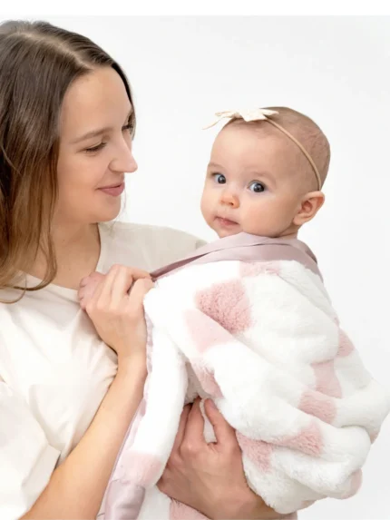 Little Giraffe Luxe™ Stairways Baby & Toddler Blanket (29" x 35")