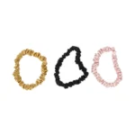 Blissy Silk Skinny Scrunchies (3-Pack) - Image 3
