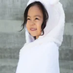 Little Giraffe Chenille Hooded Baby & Toddler Towel