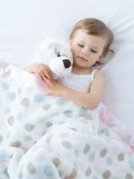 Little Giraffe Luxe™ Dot Baby & Toddler Blanket (29" x 35")