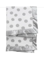 Little Giraffe Powder Plush™ Deluxe Dot Baby & Toddler Blanket (29" x 35") - Image 4