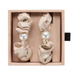 Blissy Pearl Scrunchies - Champagne - Image 2