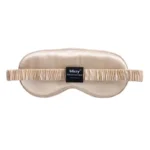 Blissy Diamond Quilted Sleep Mask - Champagne - Image 7