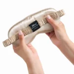 Blissy Diamond Quilted Sleep Mask - Champagne - Image 8