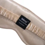 Blissy Diamond Quilted Sleep Mask - Champagne - Image 9