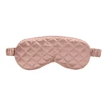 Blissy Diamond Quilted Sleep Mask - Rose Gold - Image 5