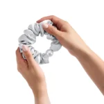 Blissy Pearl Scrunchies - Silver - Image 4
