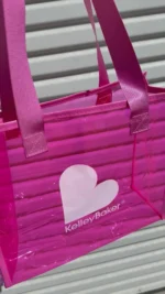 Kelley Baker Brows Hot Pink Tote Bag - Image 2