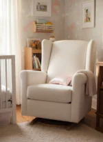 Little Giraffe Satin Decorative Nursery Pillow (10" x 13") - Image 5