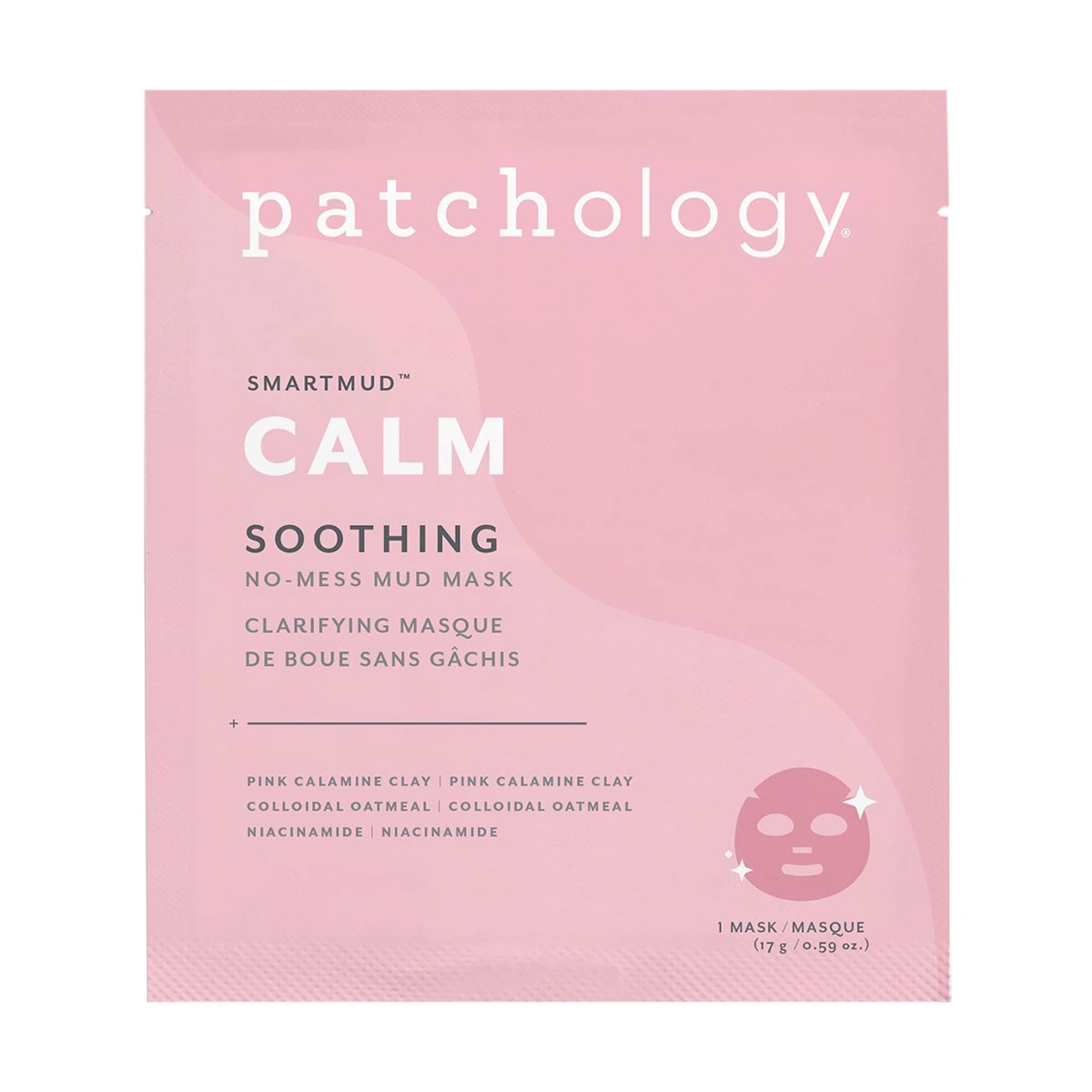 smartmud_calm_soothing_no-mess_mud_mask Patchology SmartMud Calm Soothing No-Mess Mud Mask (Single) - Image 1
