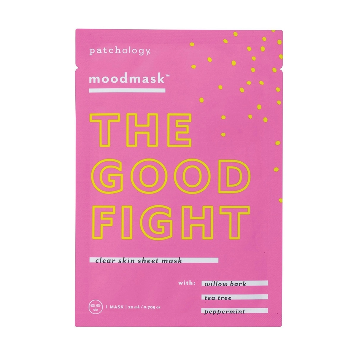 the_good_fight_clear_skin_moodmask Patchology The Good Fight Clear Skin Moodmask (Single) - Image 1