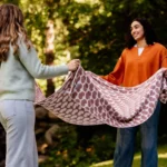 Little Giraffe Dolce⢠Heart Army Throw (45" x 59")