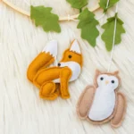 Little Giraffe Woodland Dreams Nursery Mobile - Image 4