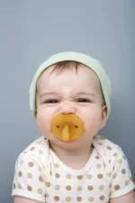 Little Giraffe Orthodontic Pacifier with Butterfly Shield - 1 Pack