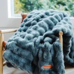 Little Giraffe Cloudscape Throw Blanket