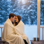 Little Giraffe Plush Chenille Knit™ Large Cream Throw (55" x 72")