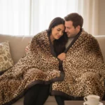 Little Giraffe Luxe™ Large Leopard Throw (59" x 88")