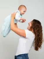 Little Giraffe Baby Boy Chenille Dream Sack - Image 7