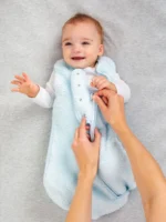 Little Giraffe Baby Boy Chenille Dream Sack - Image 10