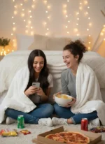 Little Giraffe Luxe™ Waterfall Teens, Tweens & Young Adults Throw (45" x 59") - Image 3