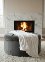 Little Giraffe Luxe™ Luxury Home Throws Morning Frost Collection - Image 4
