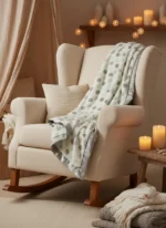 Little Giraffe Luxe™ Dot Baby Boy & Toddler Blanket (29" x 35") - Image 8