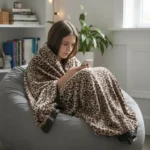 Little Giraffe Luxe™ Comfort Soft Leopard Throw for Tweens, Teens & Young Adults (45" x 59")