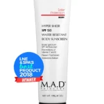 MAD Skincare Hyper Sheer SPF 50 Water Resistant Body Sunscreen