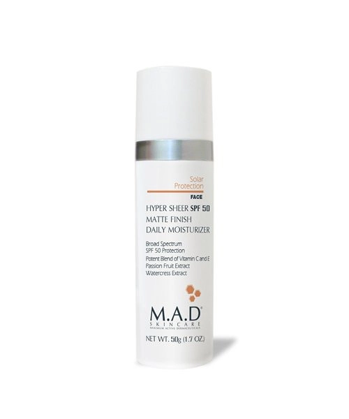 895__69473.1698963460 MAD Skincare Hyper Sheer SPF 50 Matte Finish Daily Moisturizer - Image 1