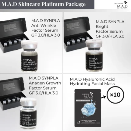 MAD Skincare SYNPLA Growth Factor Platinum Package