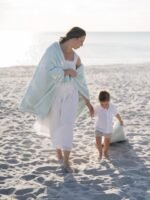 Luxe Coastal Calm Luxury Home Throw (45" x 59") - Image 5