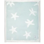 Little Giraffe Luxe Coastal Calm Baby & Toddler Blanket (29" x 35")