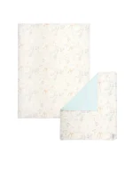 Little Giraffe UPF 50+ Cooling Comfort Stroller Blanket and Throw Set - Image 2