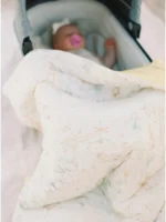 Little Giraffe UPF 50+ Cooling Comfort Stroller Blanket and Throw Set - Image 14
