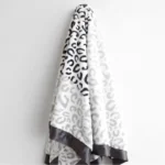 Little Giraffe Luxe Shadow Leopard Big Kid Blanket (45” x 59”) - Image 3