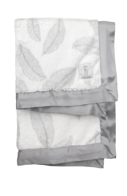 Little Giraffe Luxe Leaves Baby Blanket