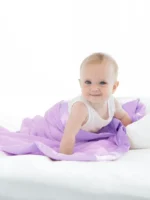 Little Giraffe Luxe Macaron Collection Baby & Toddler Blanket (29" x 35")