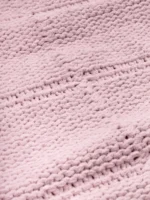 Little Giraffe Pointelle Alsca Knit Stroller Blanket and Throw Set - Image 5