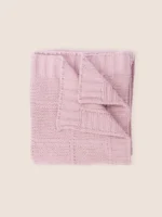 Little Giraffe Pointelle Alsca Knit Blanket - Image 13