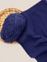 Little Giraffe Pointelle Alsca Knit Blanket - Image 17