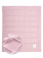 Little Giraffe Pointelle Alsca Knit Blanket - Image 14