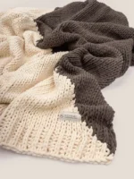 Little Giraffe Shaker Chunky Knit Blanket - Image 12