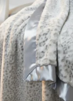 Little Giraffe Luxe Snow Leopard Large Home Throw (59" x 88") - Image 3