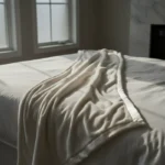 Little Giraffe Luxe Luxury Home Throws - Cream