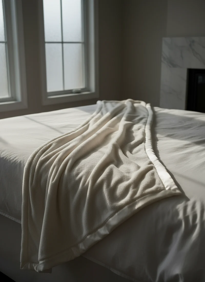 luxury-throw-cream-on-bed_a3735d81-311c-493d-ab0f-2e6219b23f49_800x Little Giraffe Luxe Luxury Home Throws - Cream - Image 1